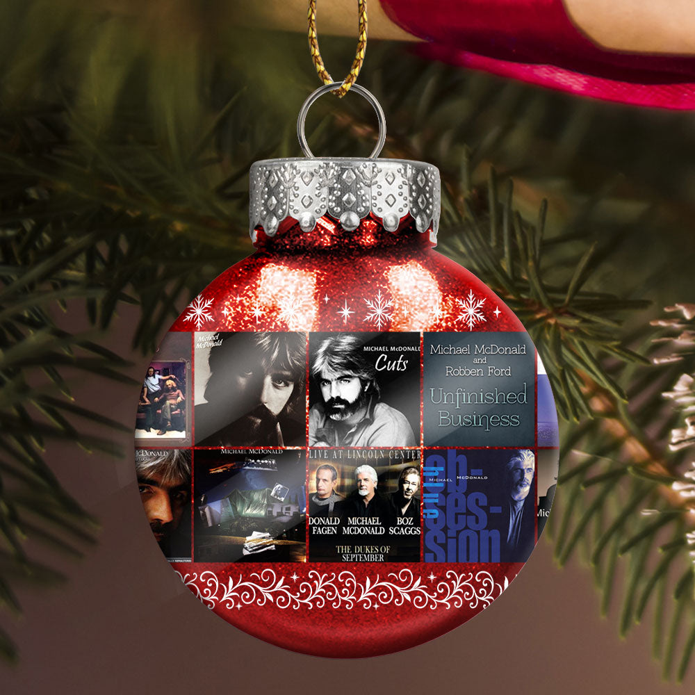 Michael McDonald Ball Ornament – Smooth Soulful Sound