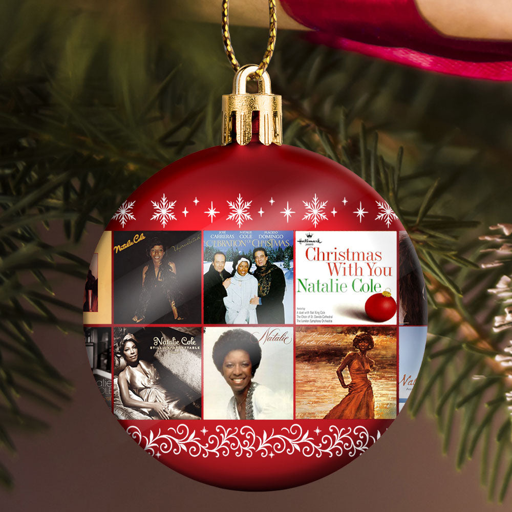 Natalie Cole Ball Ornament – Soulful Elegance