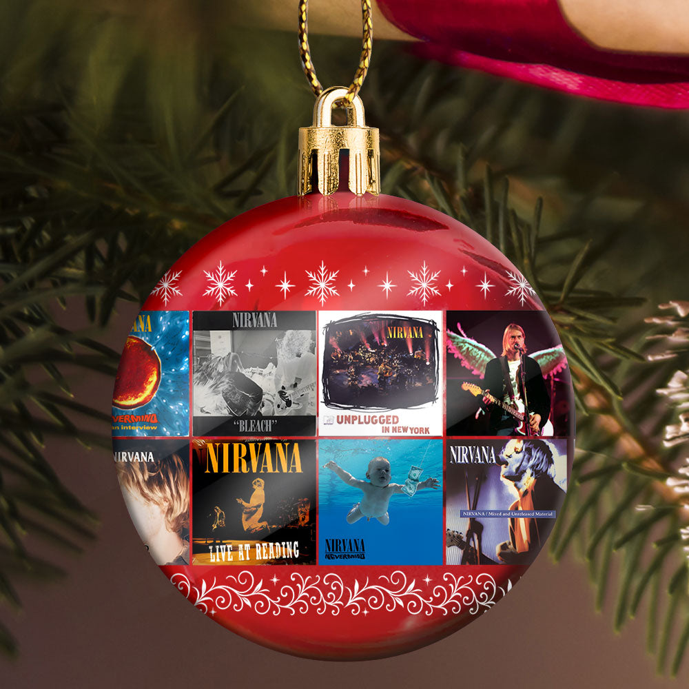 Nirvana Ball Ornament – Grunge Spirit for the Holiday Season