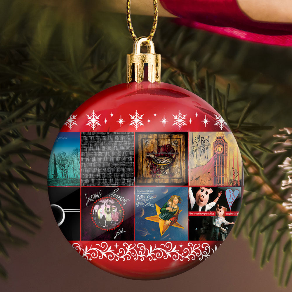 The Smashing Pumpkins Ball Ornament – A Grunge Legacy in Every Glow