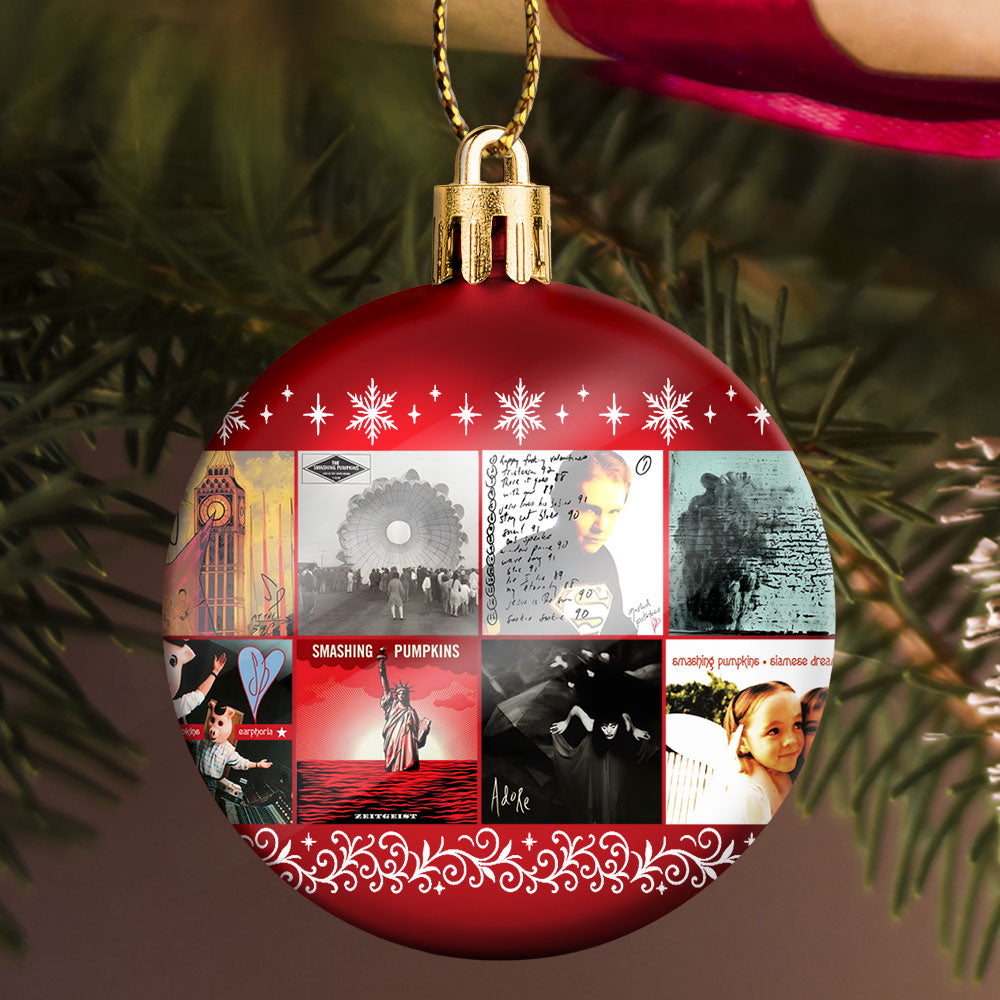 The Smashing Pumpkins Ball Ornament – A Grunge Legacy in Every Glow