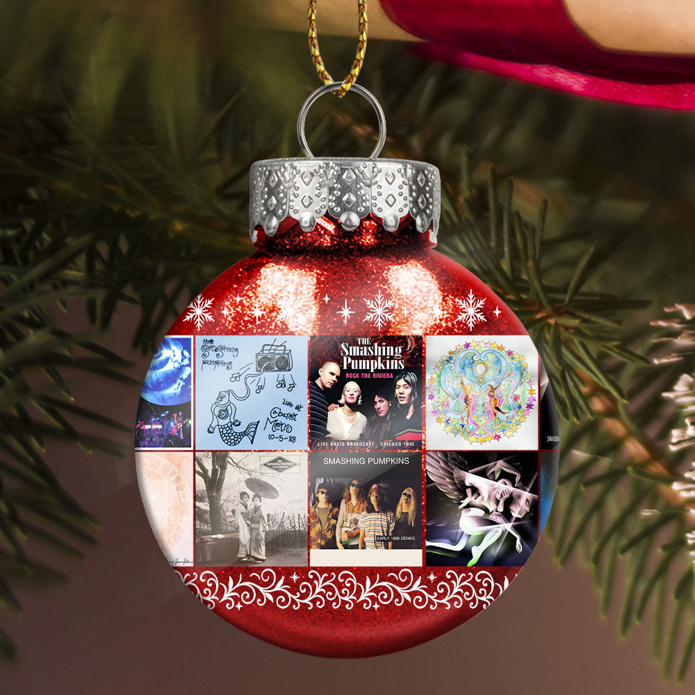 The Smashing Pumpkins Ball Ornament – A Grunge Legacy in Every Glow