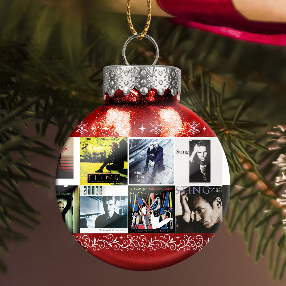 Sting Ball Ornament – A Touch of Elegance for Music Lovers