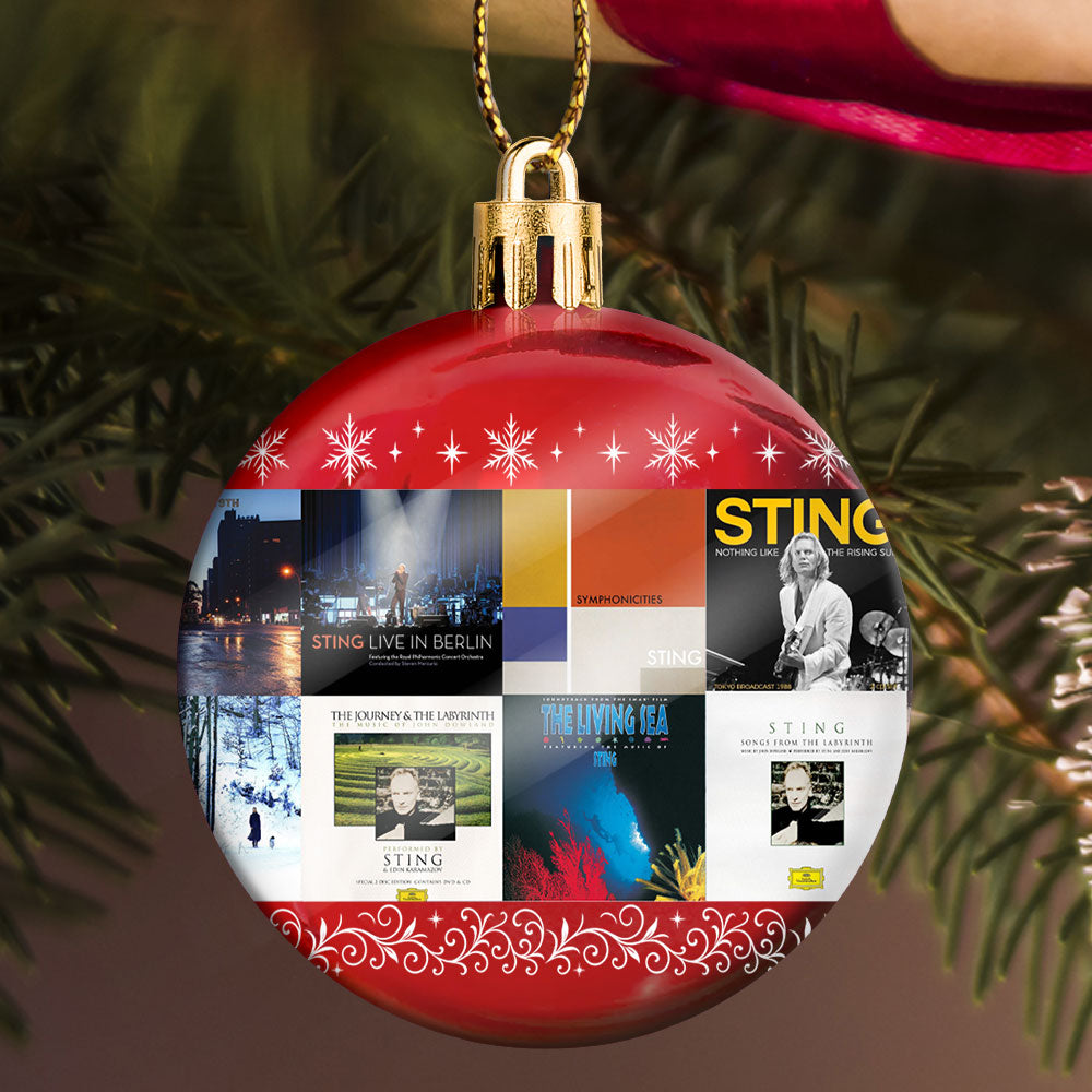 Sting Ball Ornament – A Touch of Elegance for Music Lovers