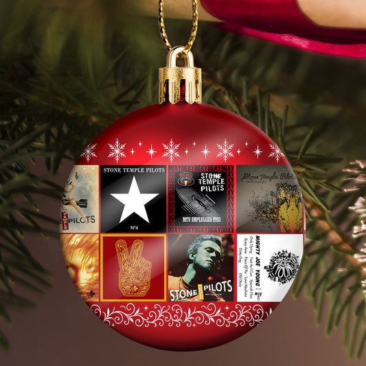 Stone Temple Pilots Ball Ornament – Grunge Legends in Holiday Style