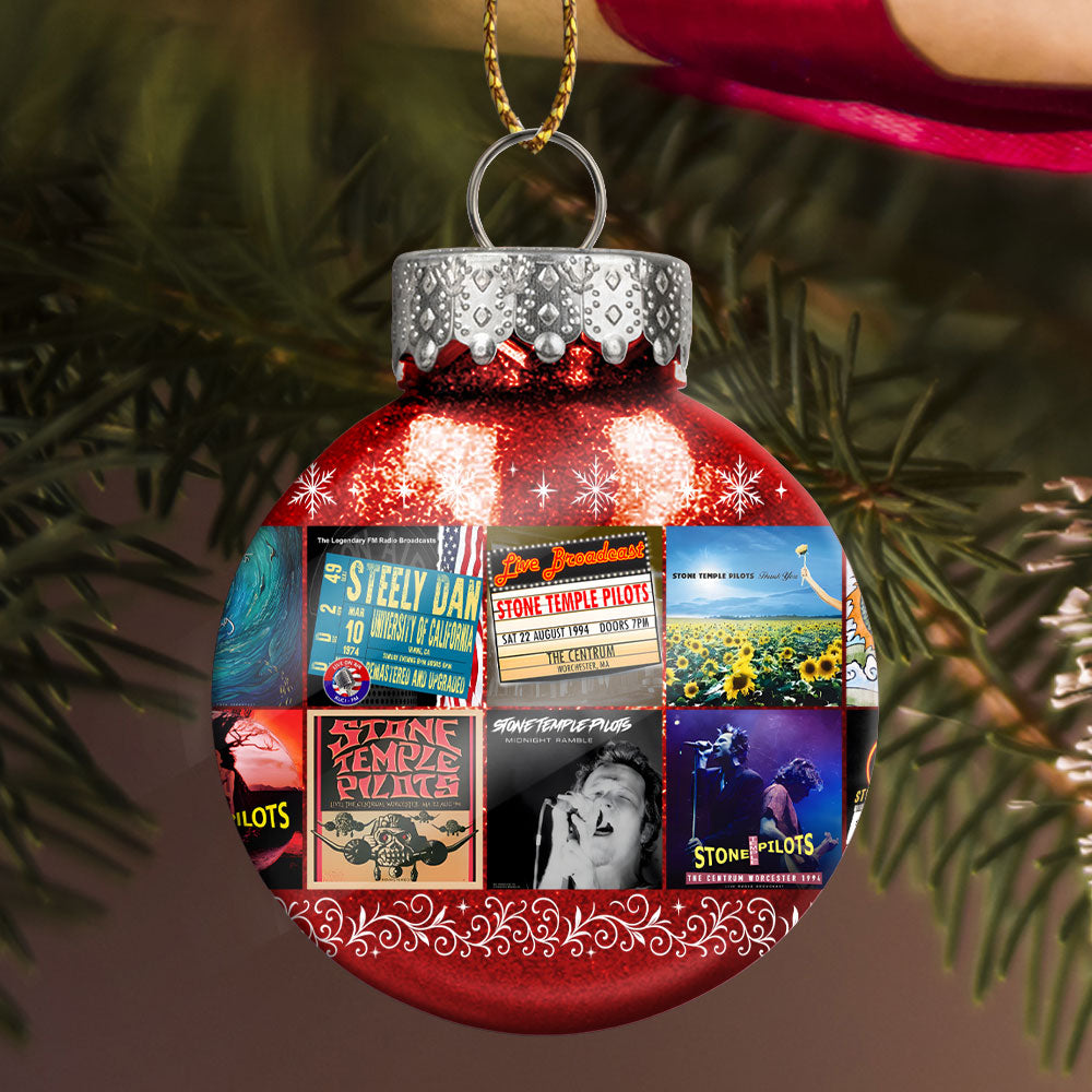 Stone Temple Pilots Ball Ornament – Grunge Legends in Holiday Style