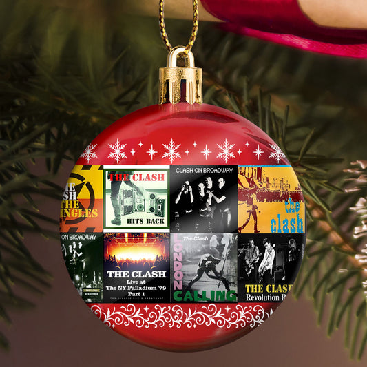 The Clash Ball Ornament – Punk Spirit Meets Holiday Cheer