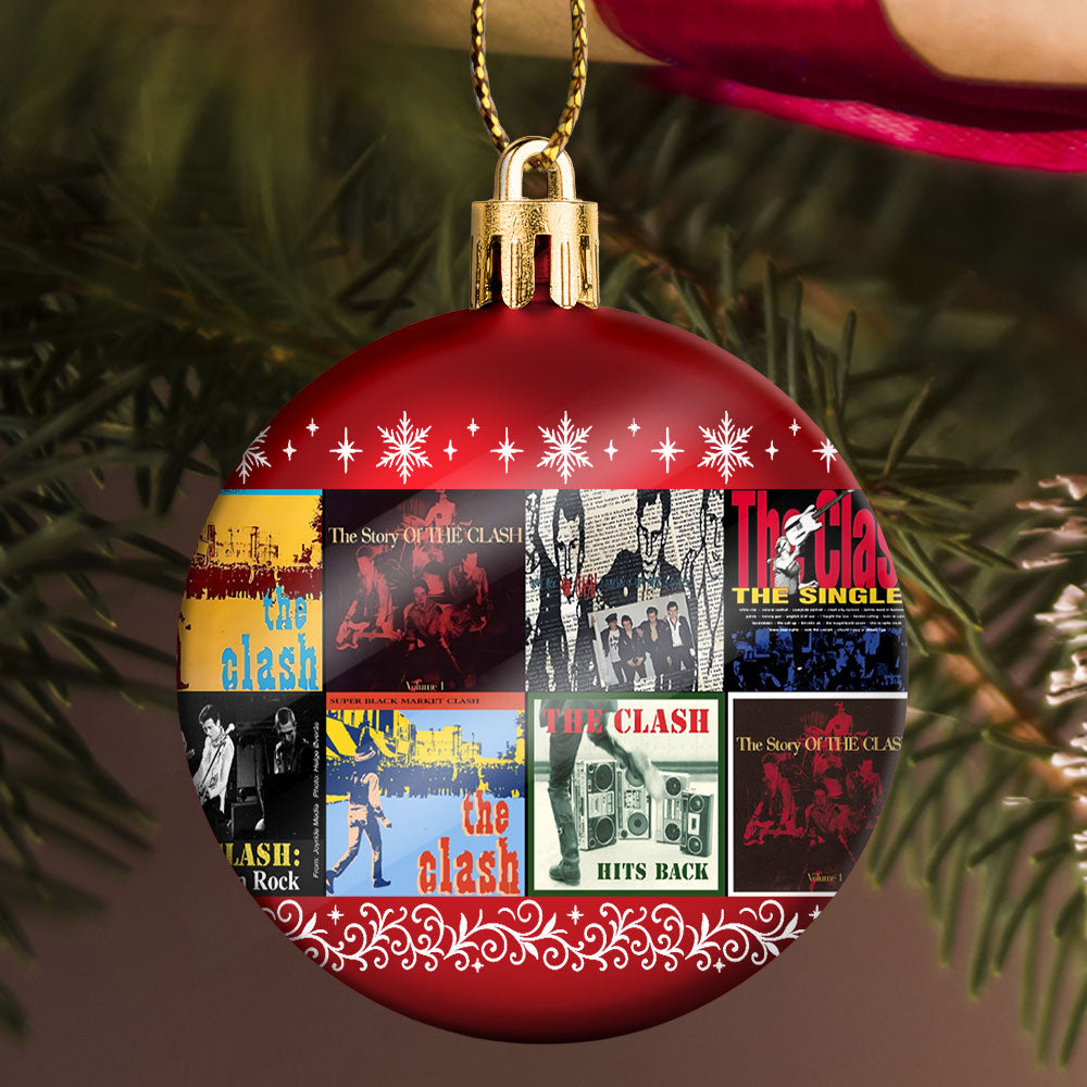 The Clash Ball Ornament – Punk Spirit Meets Holiday Cheer