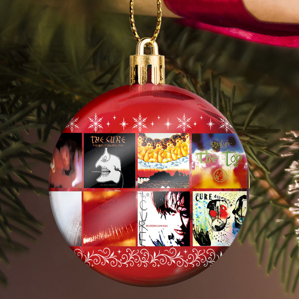 The Cure Ball Ornament – A Dreamy Holiday Keepsake for Lovers of Dark Romance and Sound