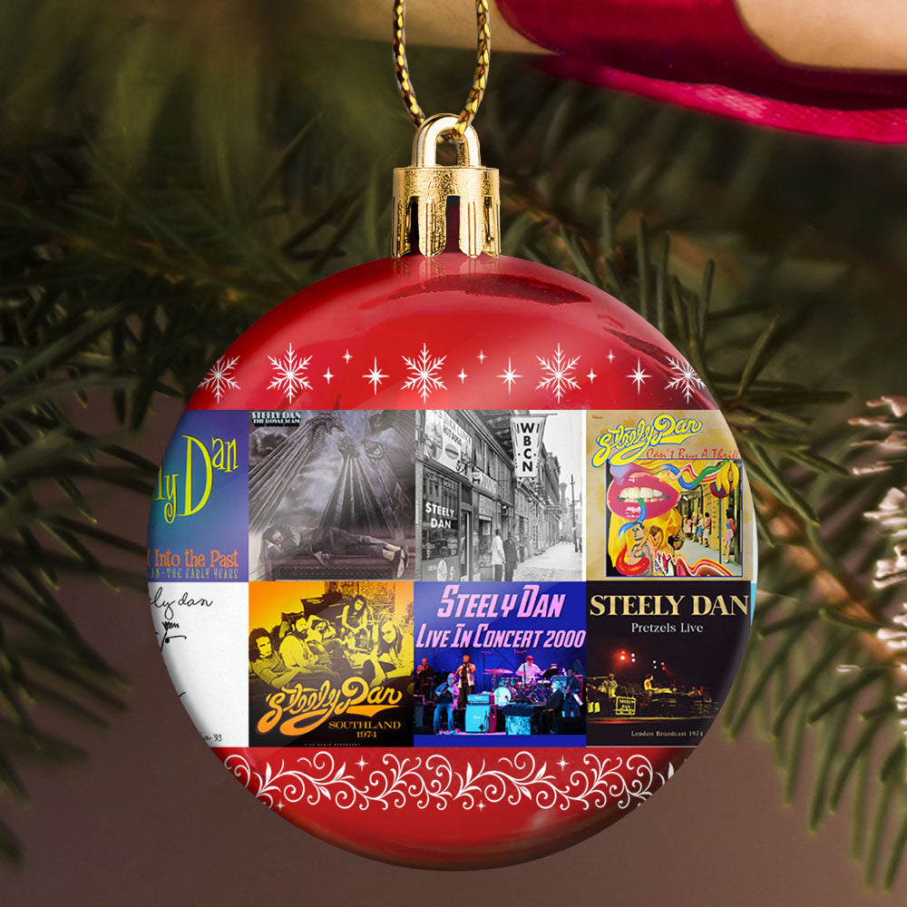 Steely Dan Ball Ornament – Jazz-Rock Elegance for the Holidays