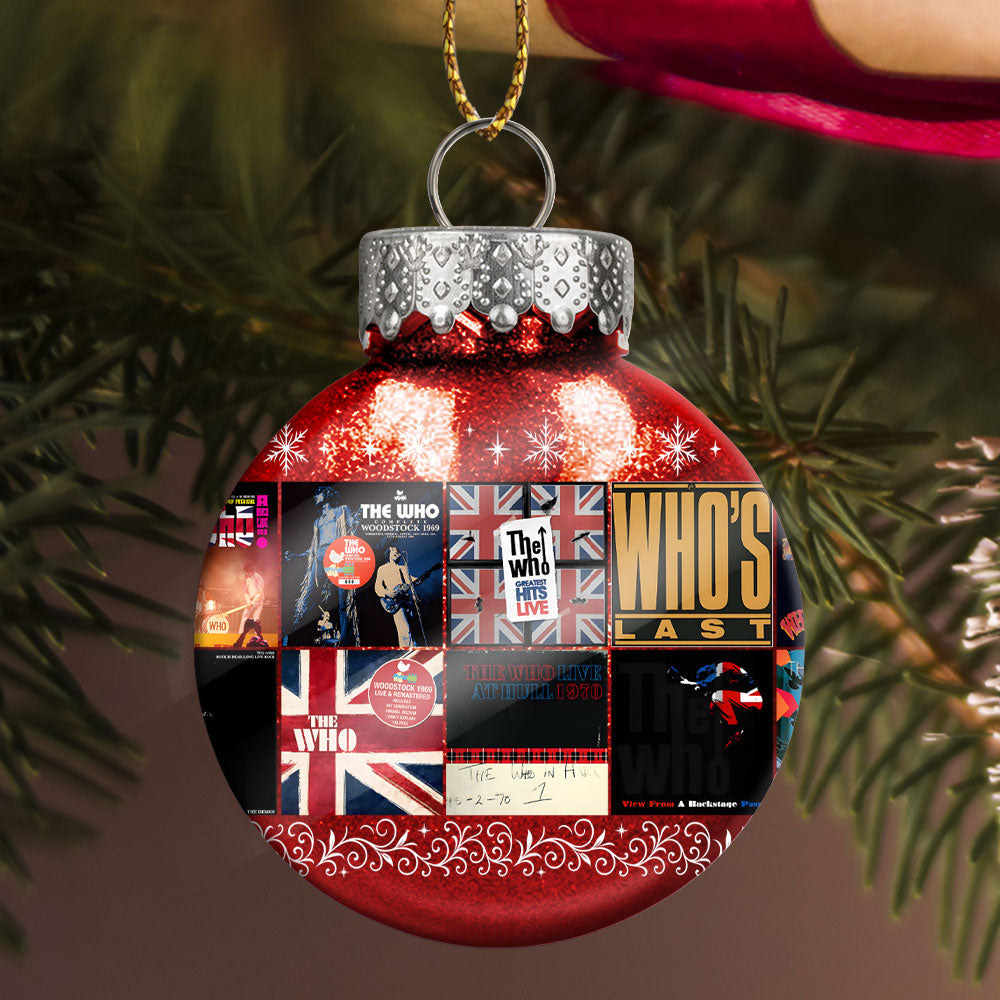 The Who Ball Ornament – A Rock Legacy on Your Tree