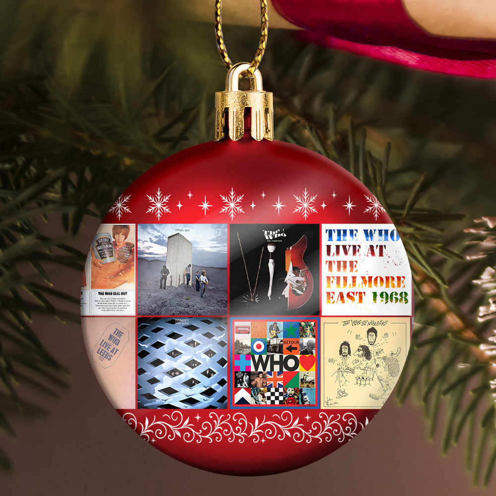 The Who Ball Ornament – A Rock Legacy on Your Tree