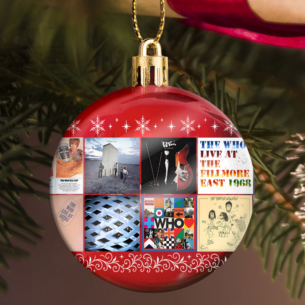 The Who Ball Ornament – A Rock Legacy on Your Tree