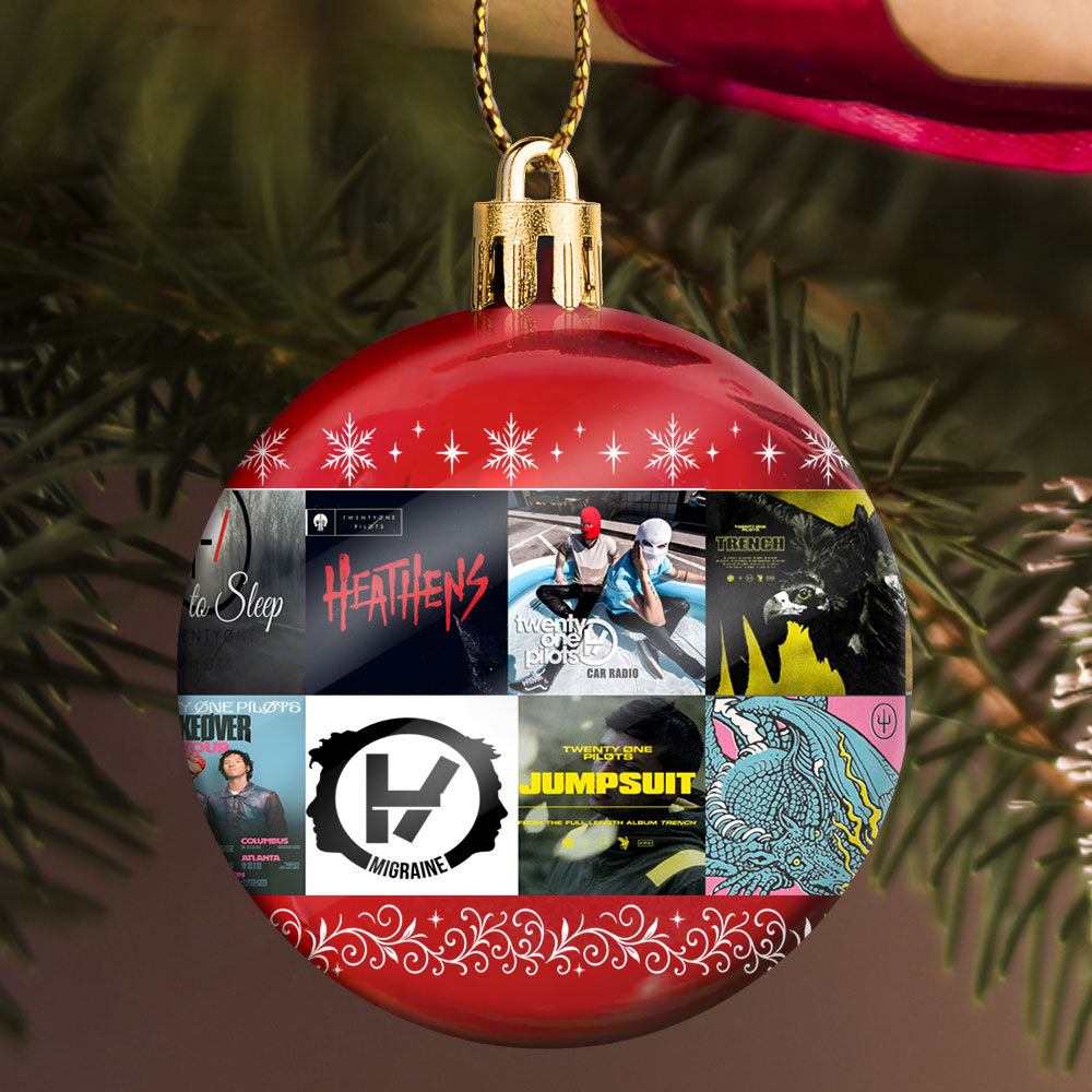 Twenty One Pilots Ball Ornament – Alternative Soundscape