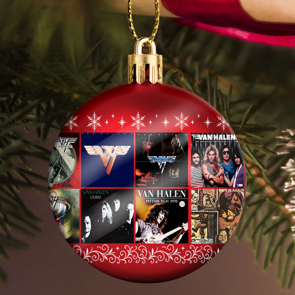 Van Halen Ball Ornament – Rock ’n’ Roll Energy for the Holidays