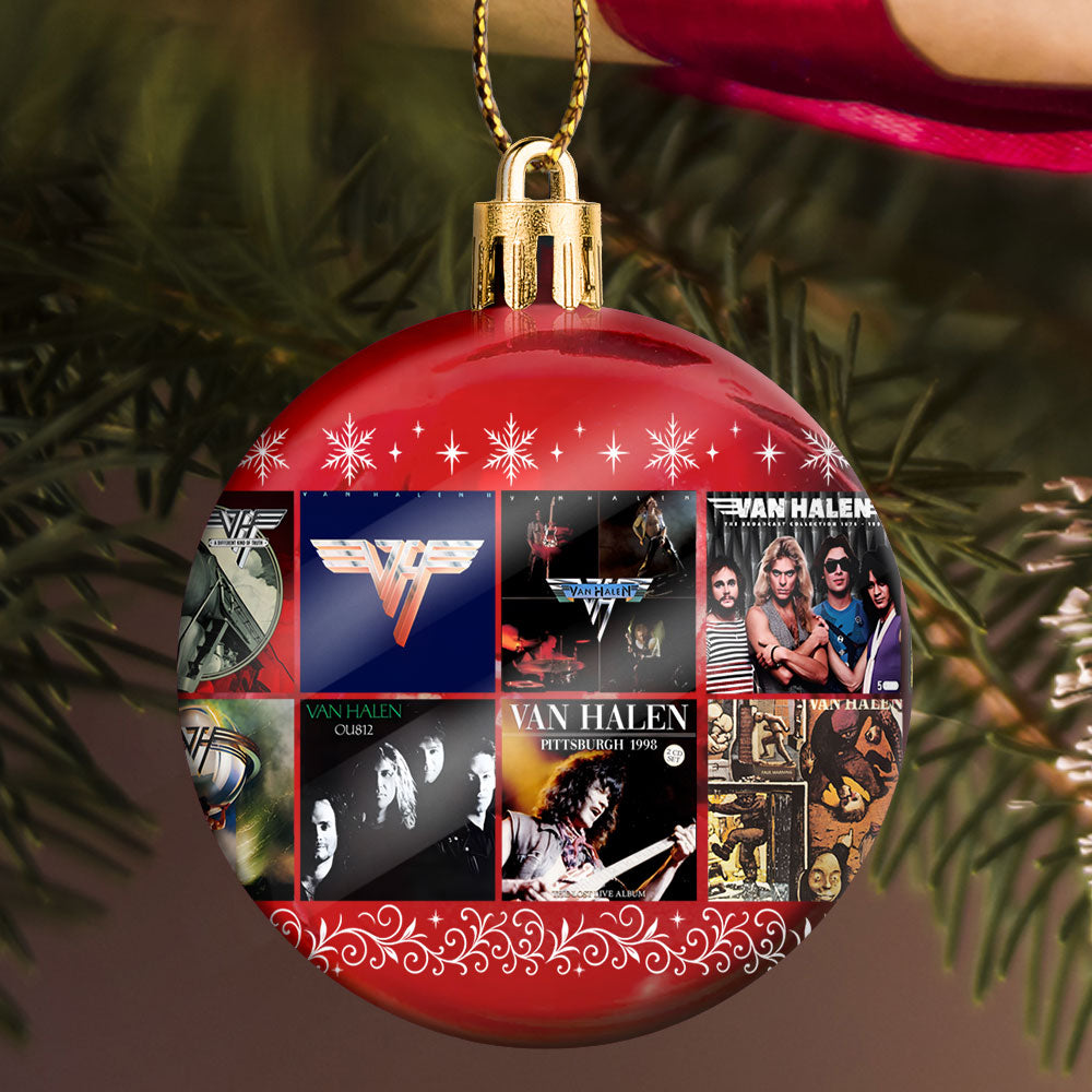 Van Halen Ball Ornament – Rock ’n’ Roll Energy for the Holidays