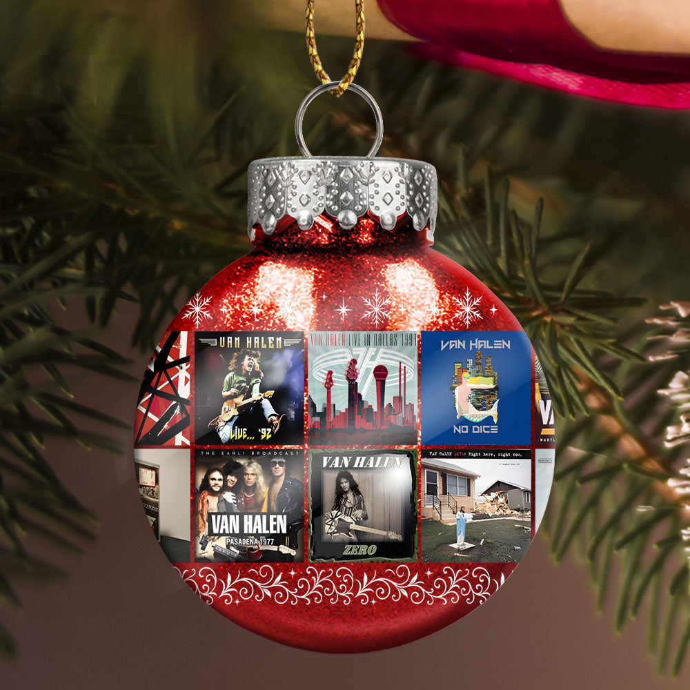 Van Halen Ball Ornament – Rock ’n’ Roll Energy for the Holidays