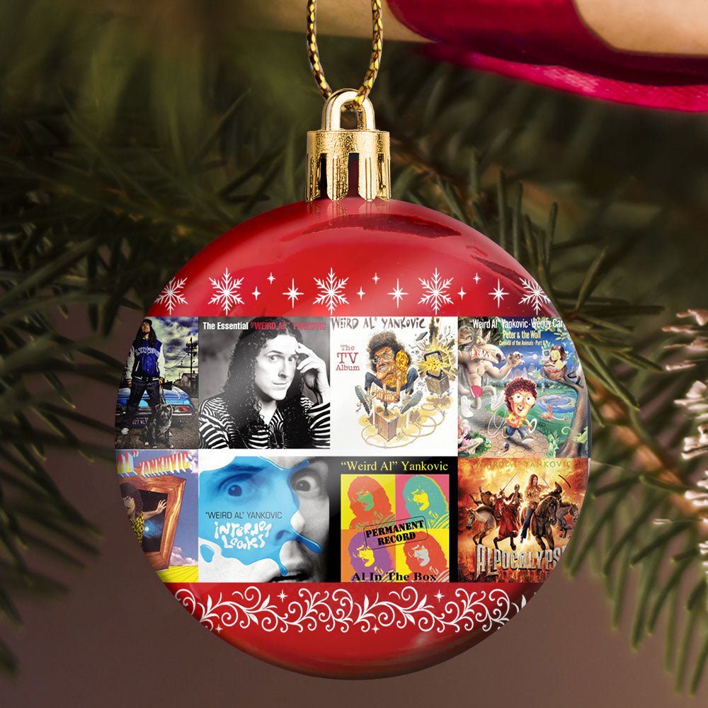 Weird Al Yankovic Ornament – A Hilarious Twist for Your Holiday Tree