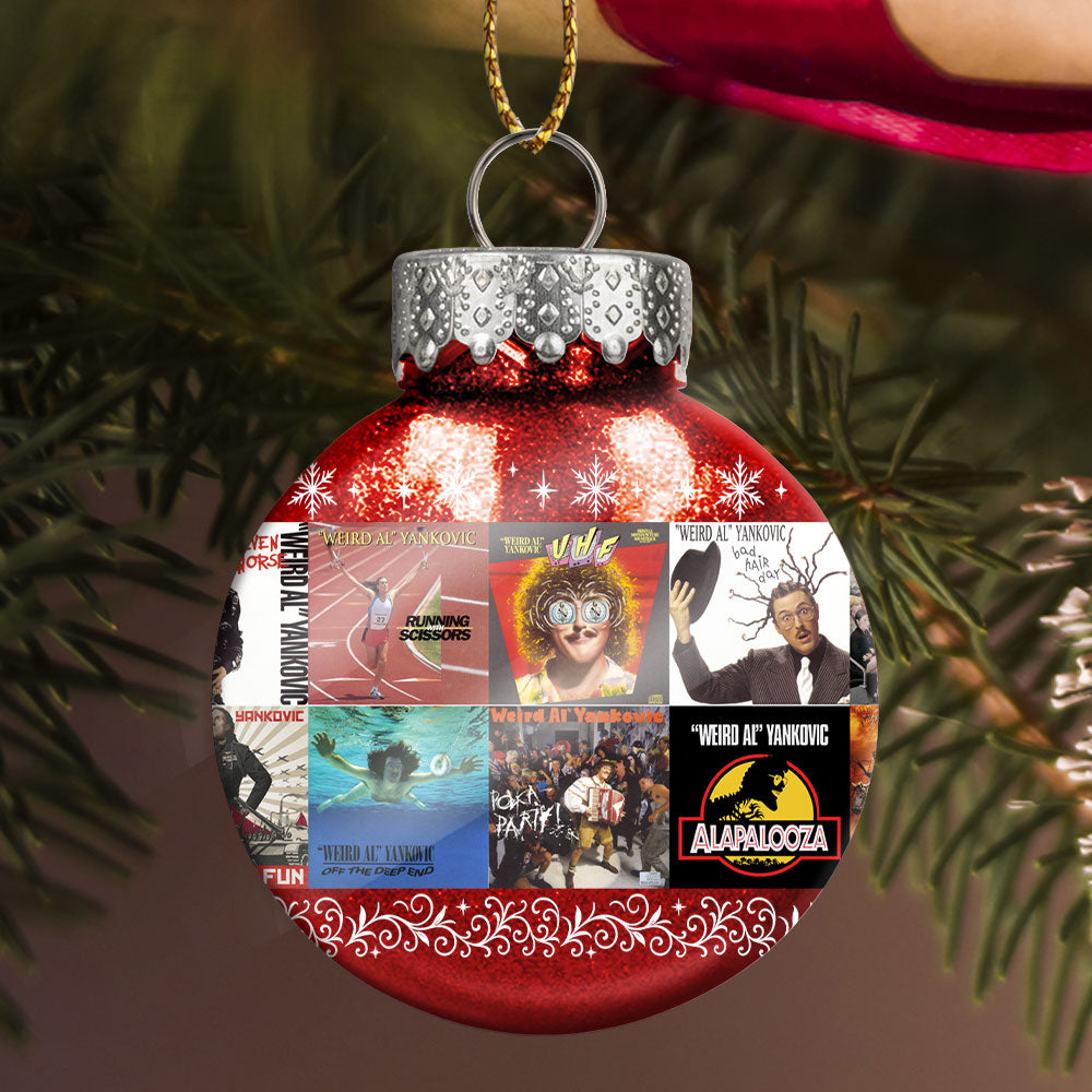 Weird Al Yankovic Ornament – A Hilarious Twist for Your Holiday Tree