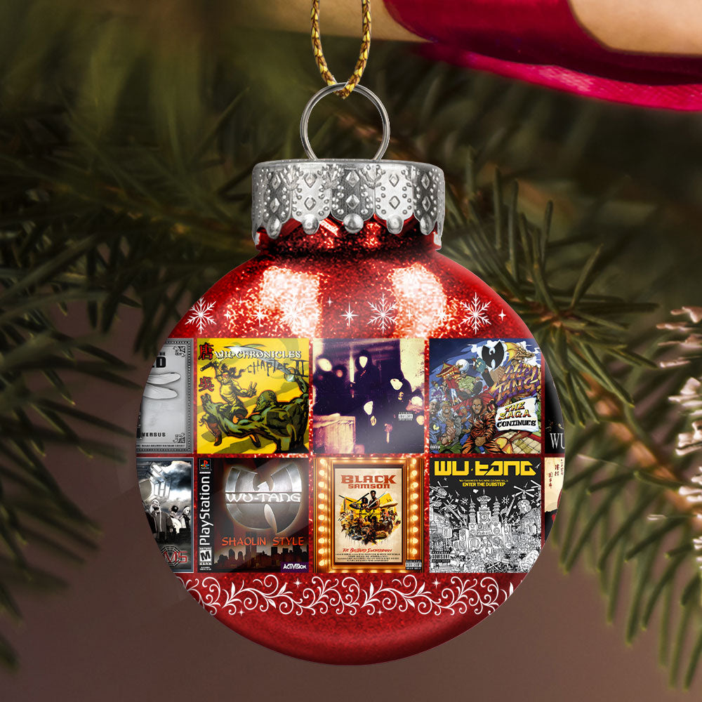 Wu-Tang Clan Ball Ornament – Hip-Hop Legacy Meets Holiday Style
