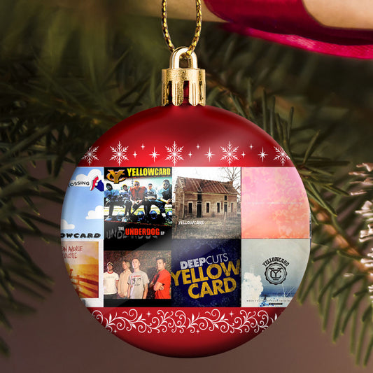 Yellowcard Ball Ornament – Pop-Punk Spirit for the Holidays