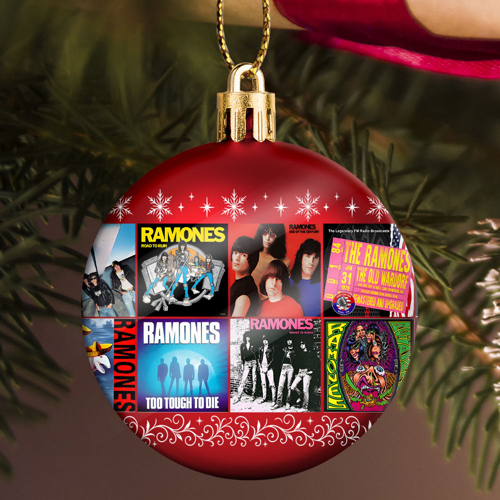 Ramones Ball Ornament – A Punk Rock Classic for a Loud and Merry Christmas