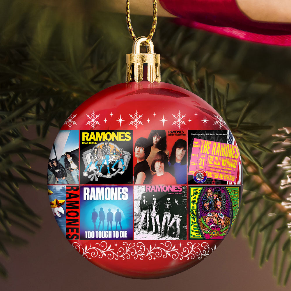Ramones Ball Ornament – A Punk Rock Classic for a Loud and Merry Christmas