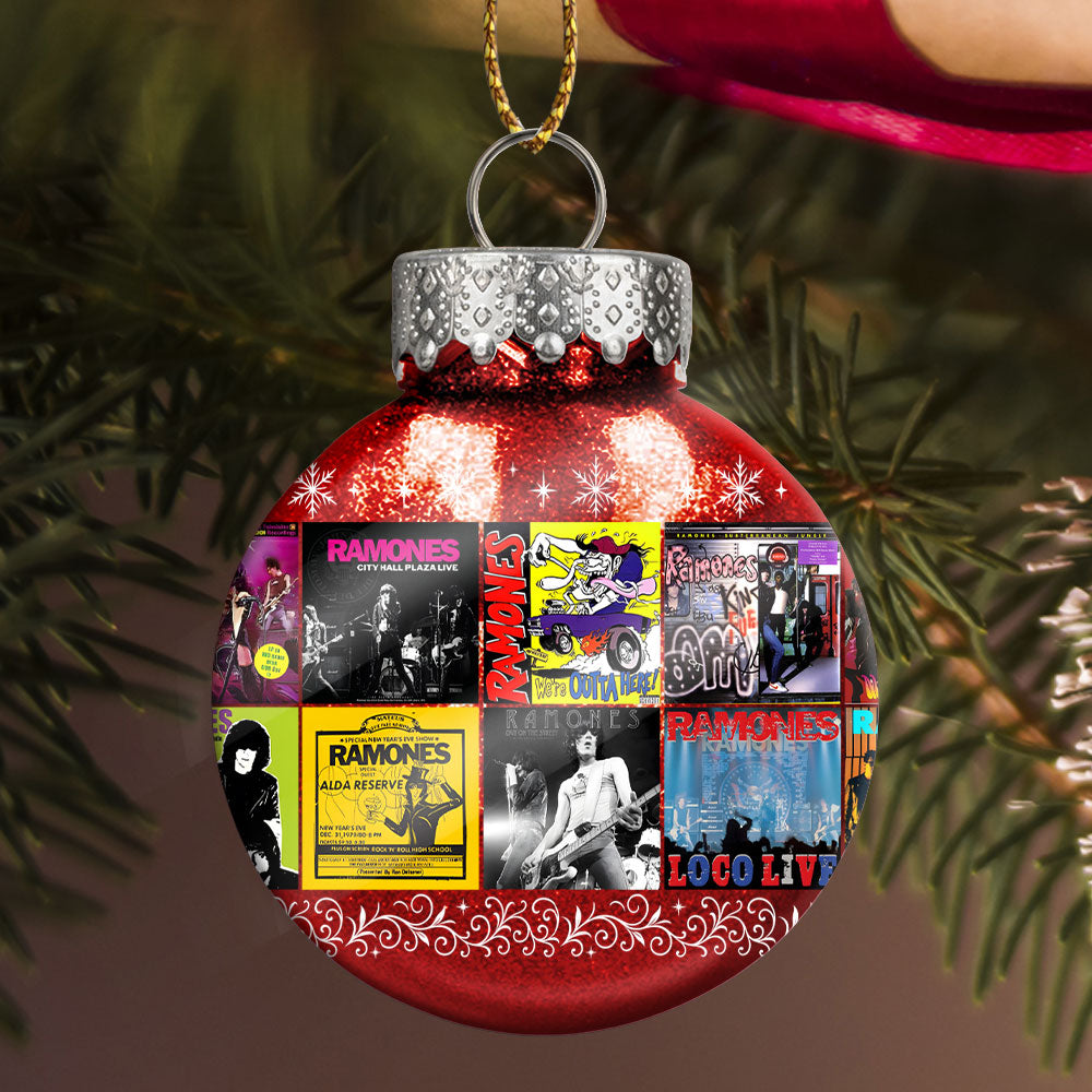 Ramones Ball Ornament – A Punk Rock Classic for a Loud and Merry Christmas