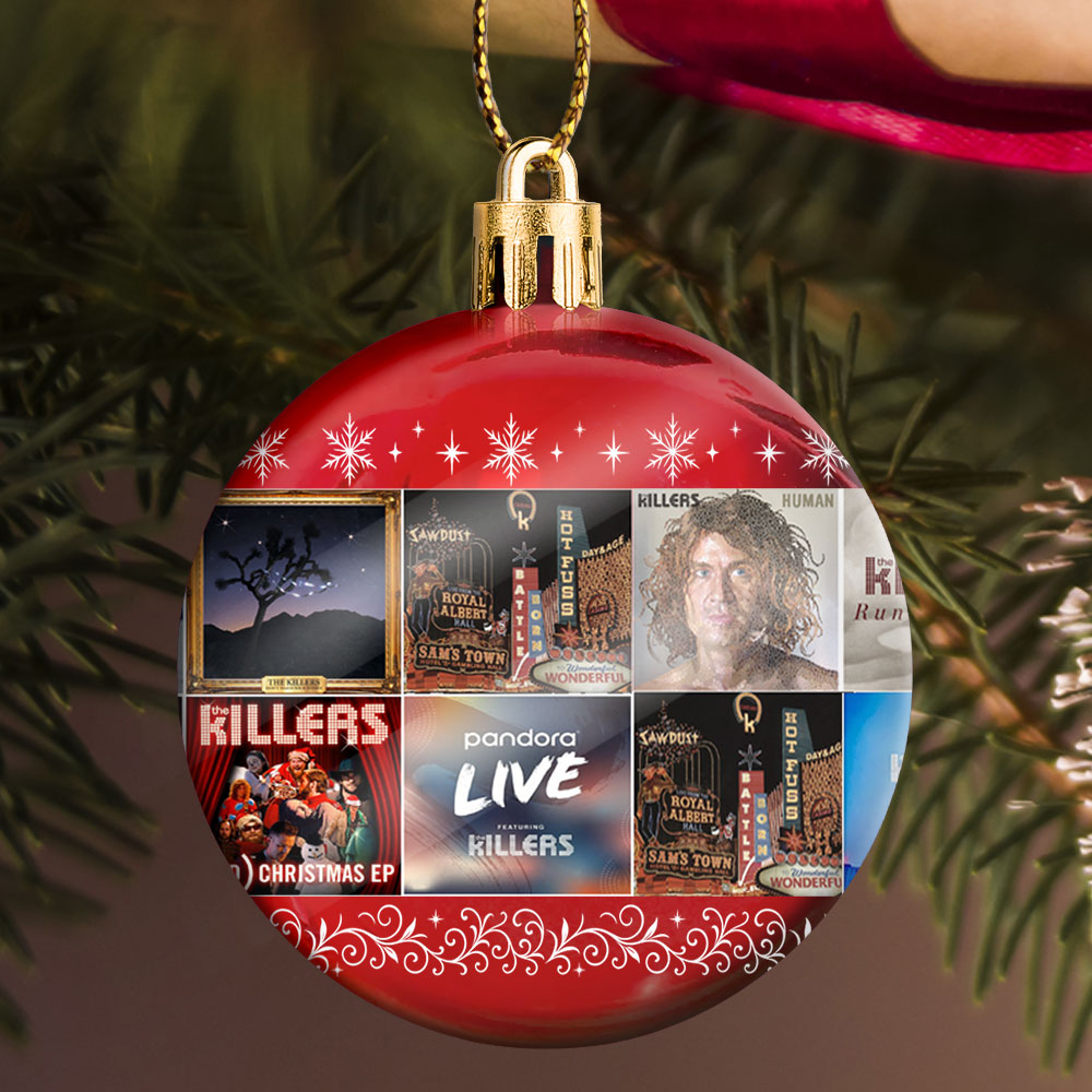 The Killers Ball Ornament – Shine Bright with Indie Rock Flair