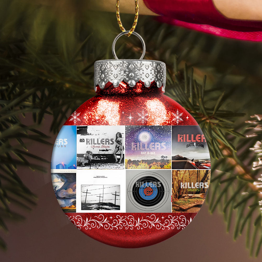 The Killers Ball Ornament – Shine Bright with Indie Rock Flair