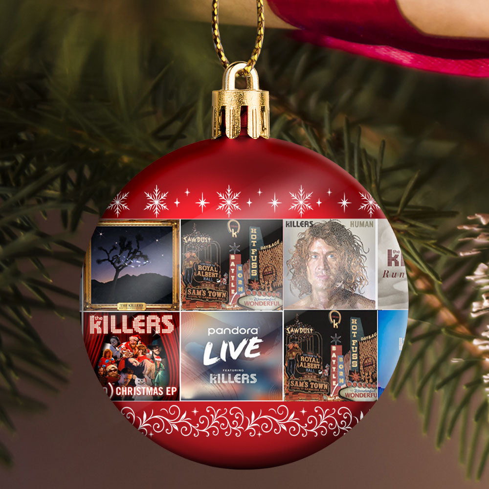 The Killers Ball Ornament – Shine Bright with Indie Rock Flair