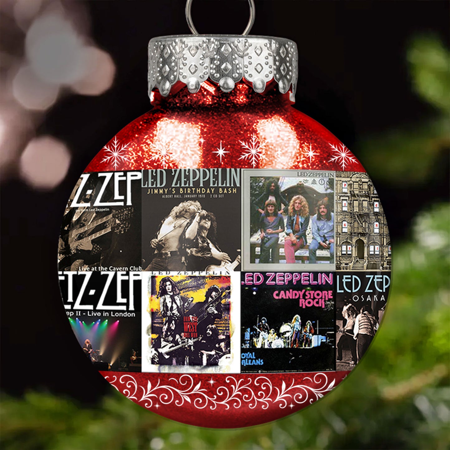 Led Zeppelin Ball Ornament – The Legends of Rock Immortalized