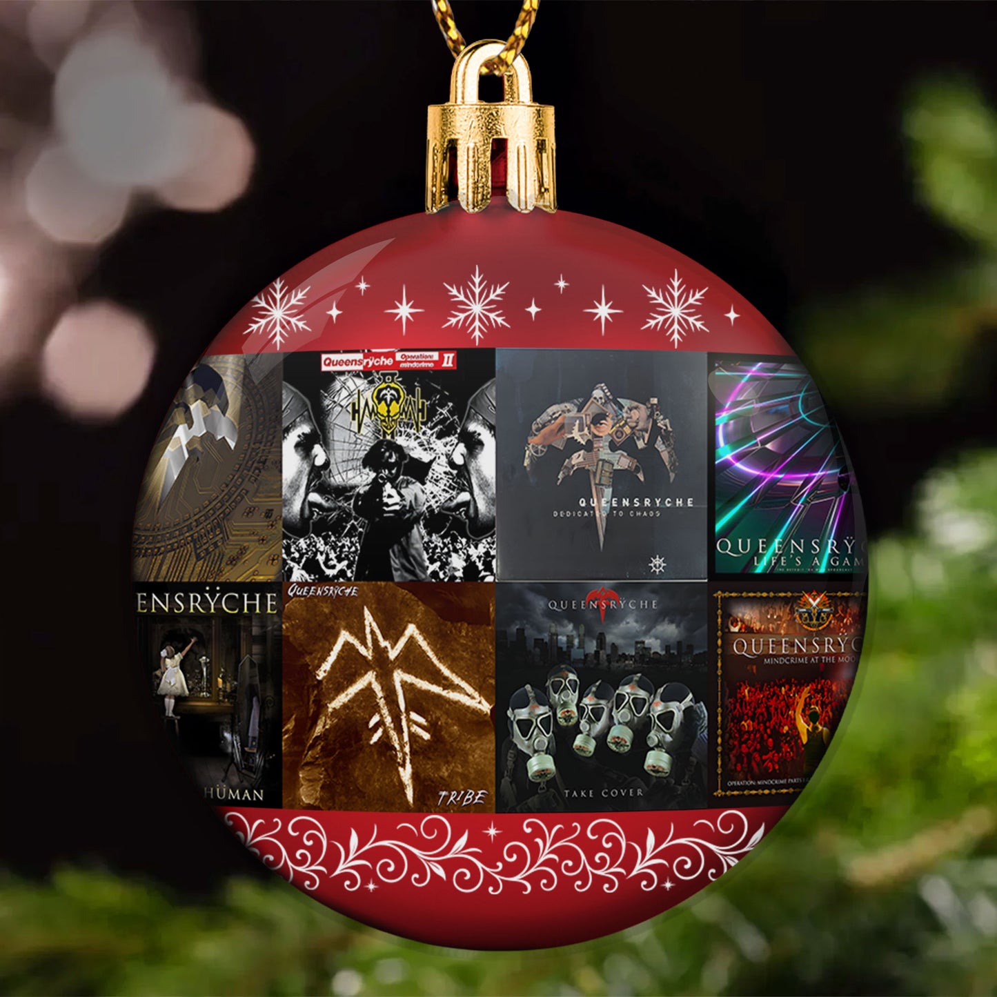 Queensrÿche Ball Ornament – Progressive Metal Legends