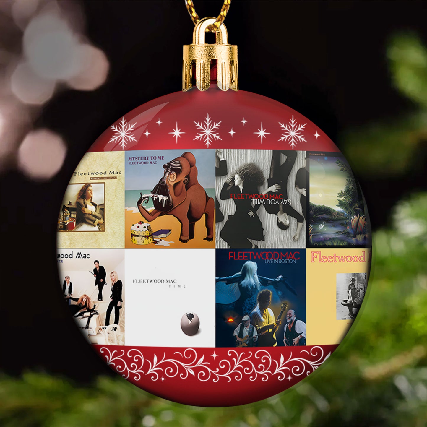 Fleetwood Mac Ball Ornament – A Timeless Touch of Classic Harmony