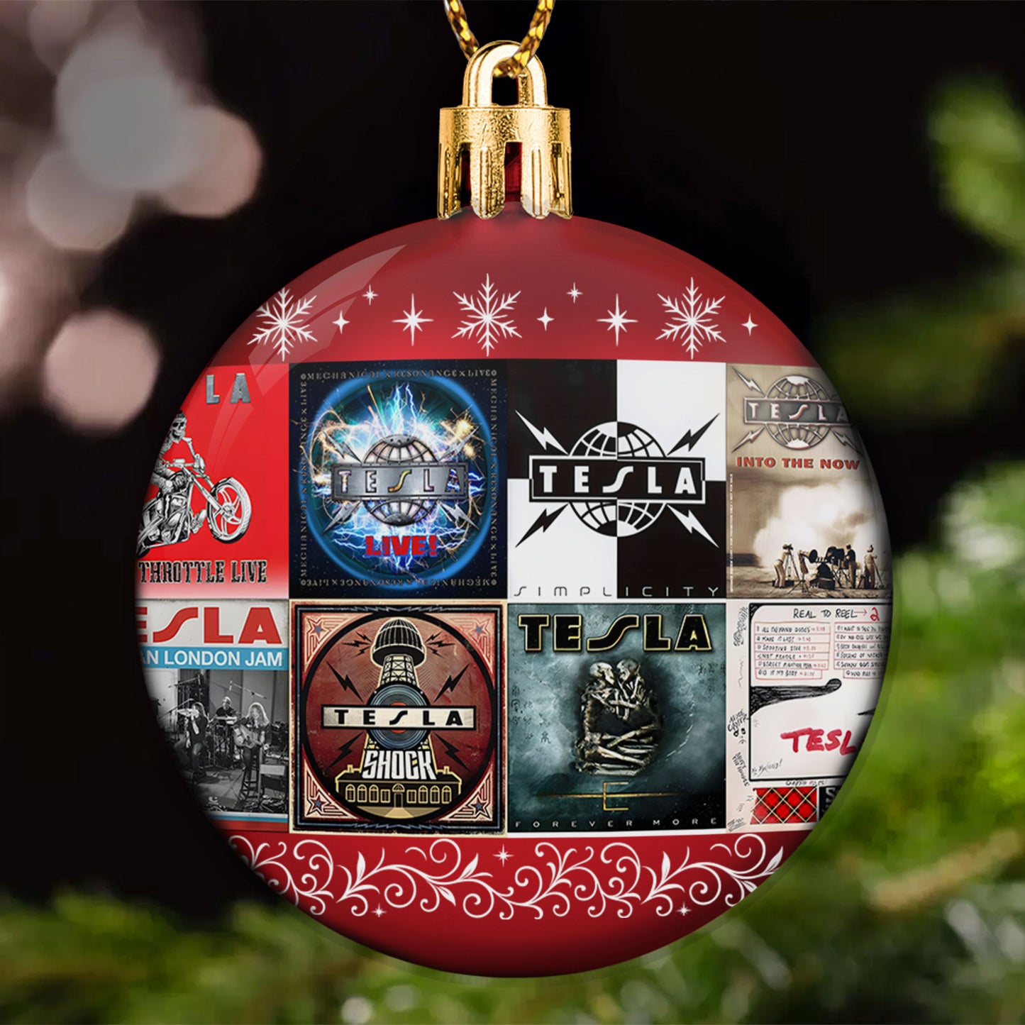 Tesla Ball Ornament – Classic Rock Power Collection