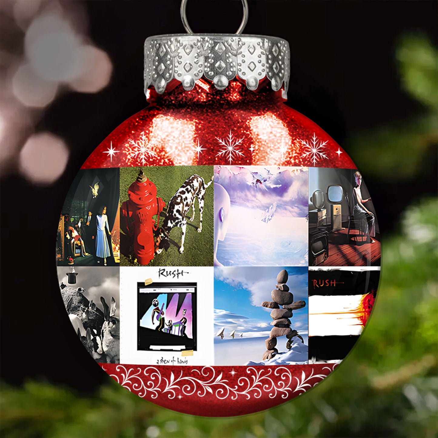 Rush Ball Ornament – A Progressive Rock Masterpiece for the Holiday Season