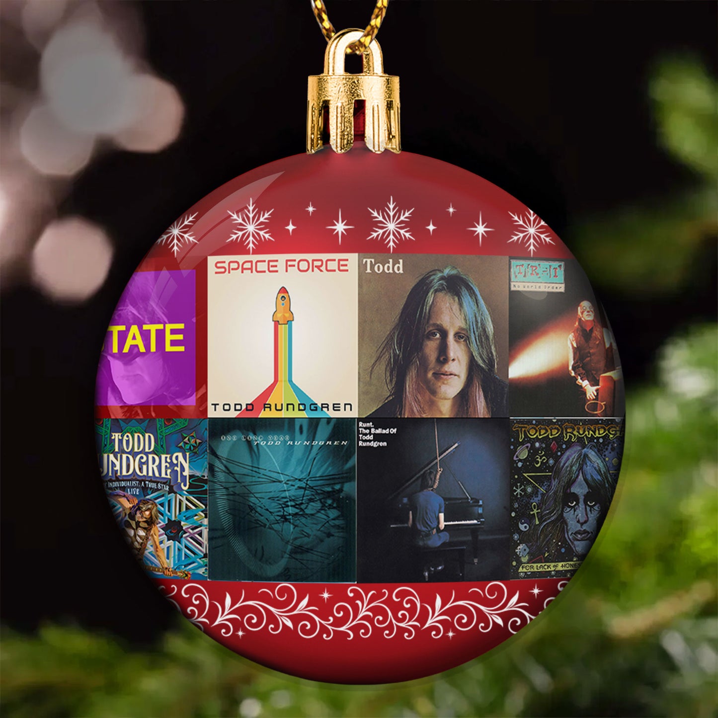 Todd Rundgren Ball Ornament – Celebrating the Artistry of a True Visionary