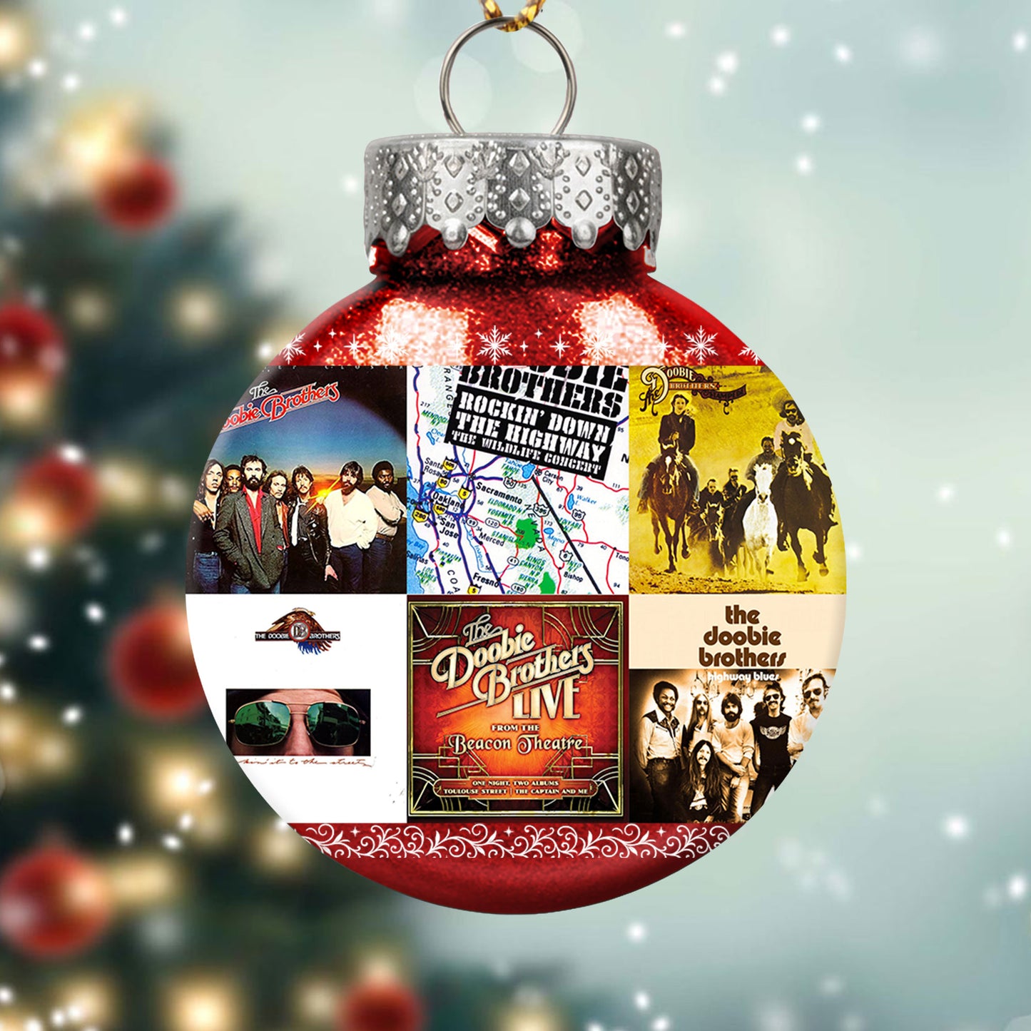 The Doobie Brothers Ball Ornament – A Classic Rock Christmas Gift