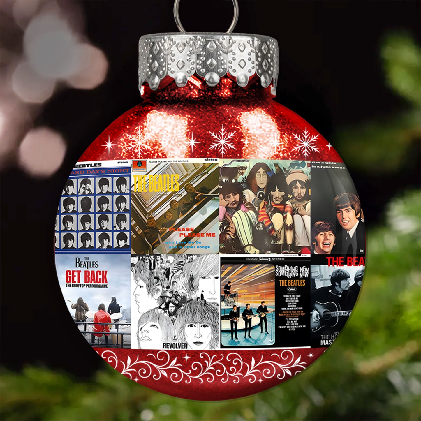 The Beatles Ball Ornament – A Legendary Tribute to Timeless Music