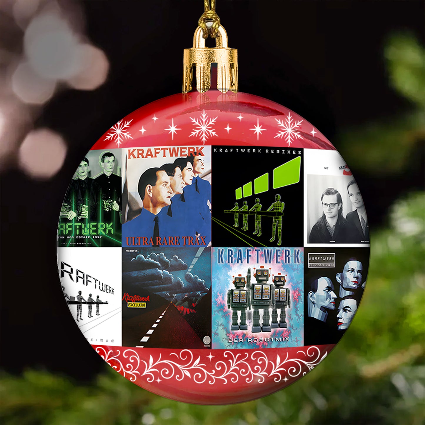 Kraftwerk Ball Ornament – The Pioneers of Electronic Sound