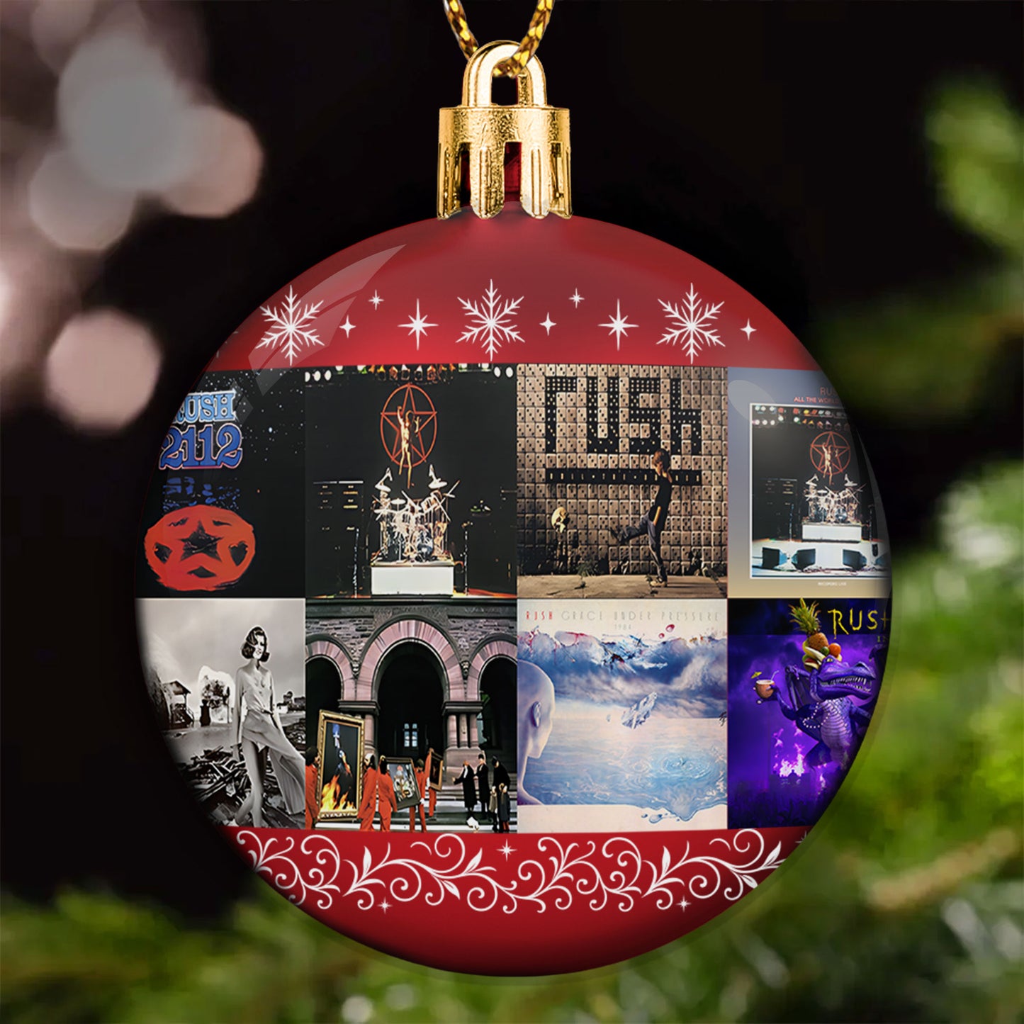 Rush Ball Ornament – A Progressive Rock Masterpiece for the Holiday Season