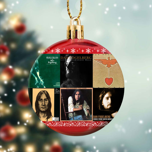 Dan Fogelberg Ball Ornament – Timeless Melodies for a Peaceful Christmas