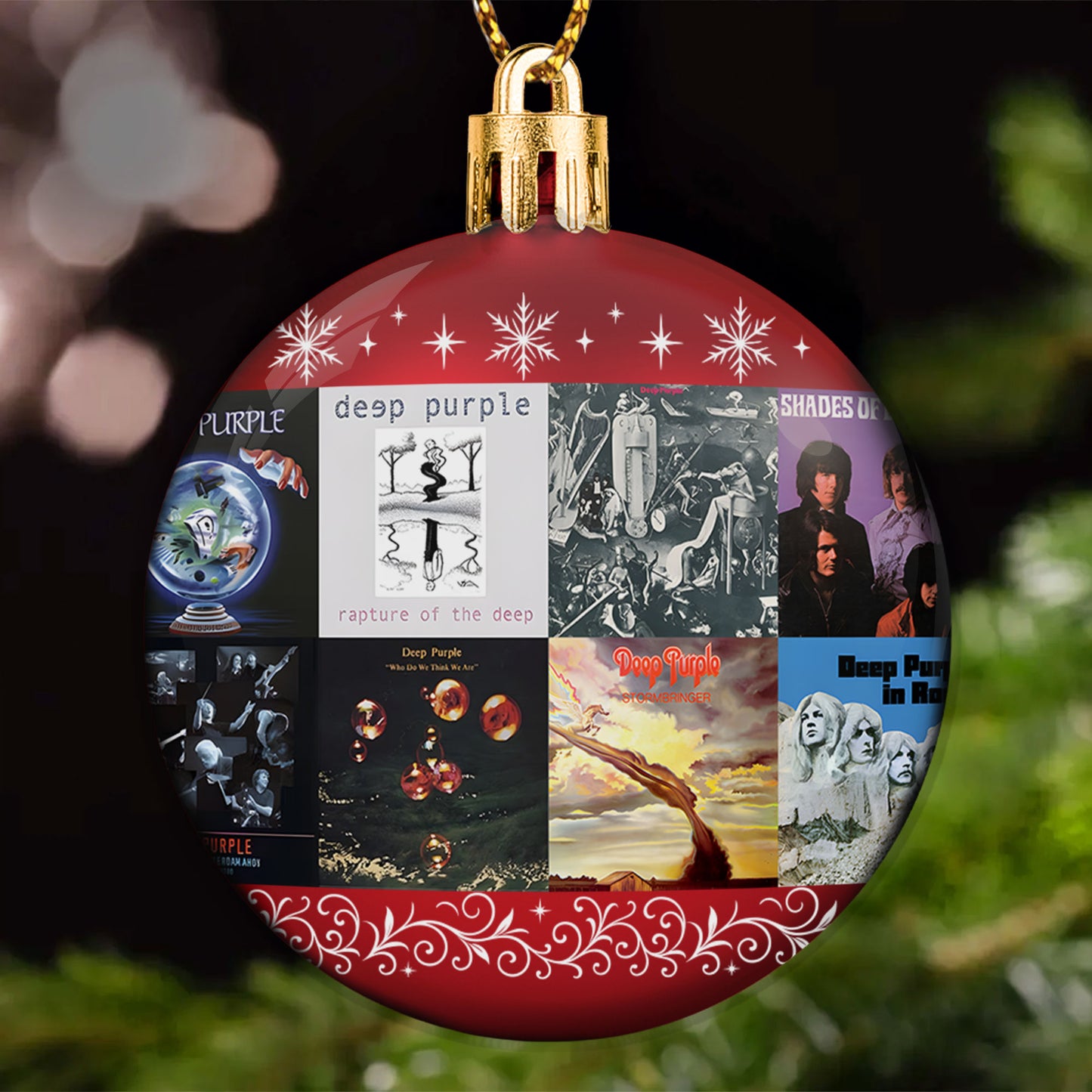 Deep Purple Ball Ornament – Hard Rock Heritage