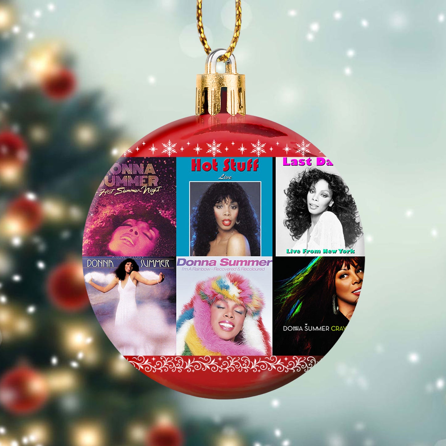 Donna Summer Ball Ornament – Disco Queen Magic for the Holidays