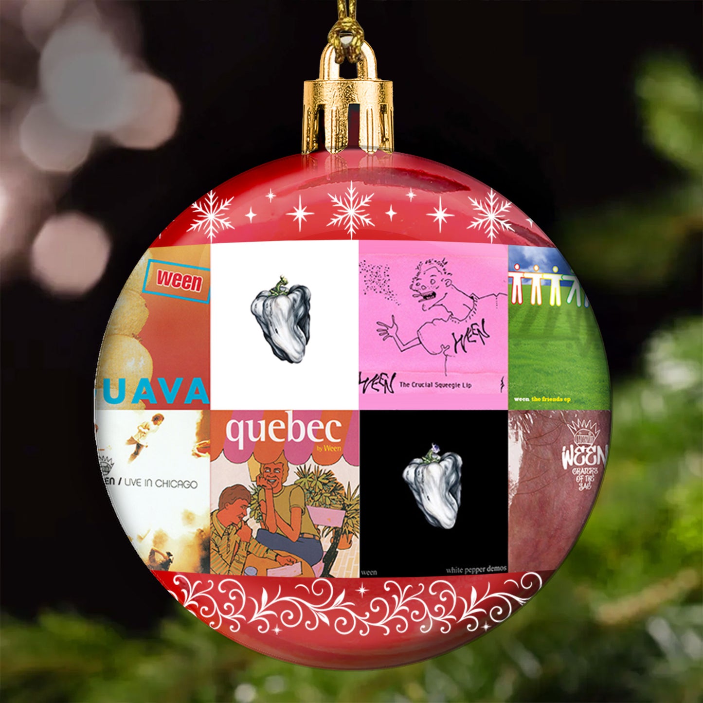 Ween Ball Ornament – A Wild and Whimsical Tribute to Musical Eccentricity