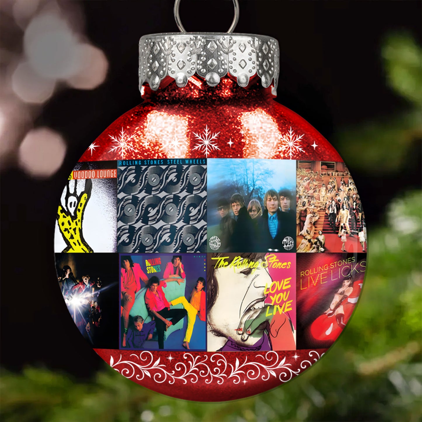 The Rolling Stones Ball Ornament – Rock ’n’ Roll Royalty for Your Tree