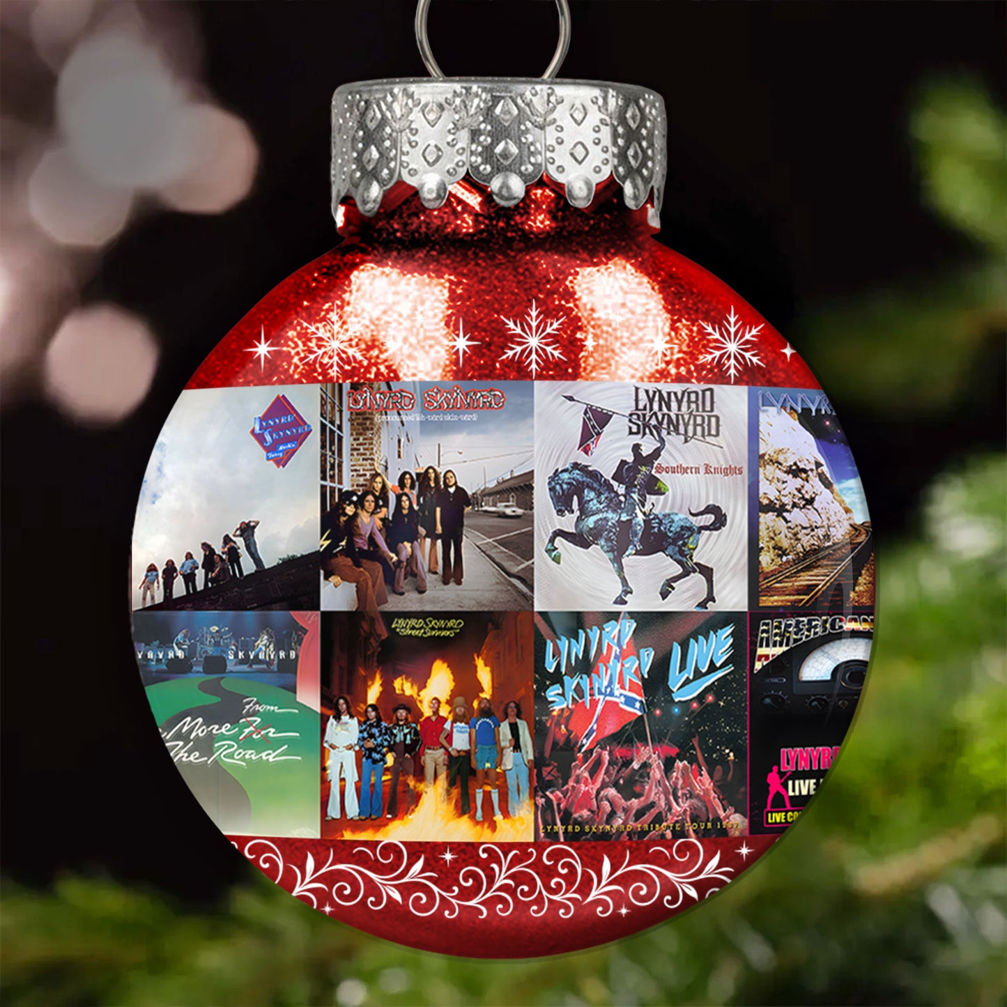 Lynyrd Skynyrd Ball Ornament – A Southern Rock Tribute for the Holiday Season