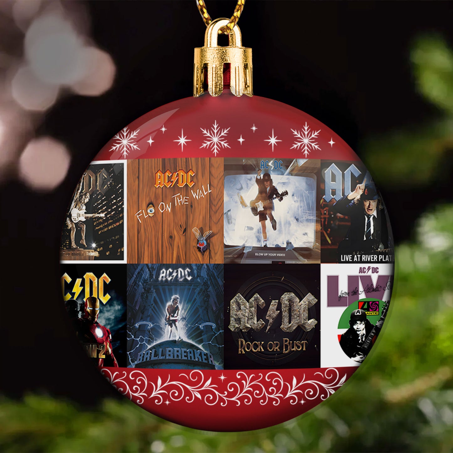 AC/DC Ball Ornament – The Ultimate Rock ’n’ Roll Christmas Gift
