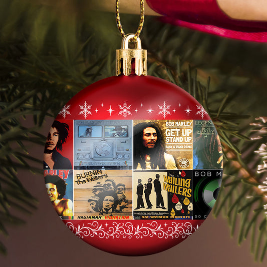 Bob Marley Ball Ornament – A Reggae Spirit of Peace, Love, and Holiday Harmony