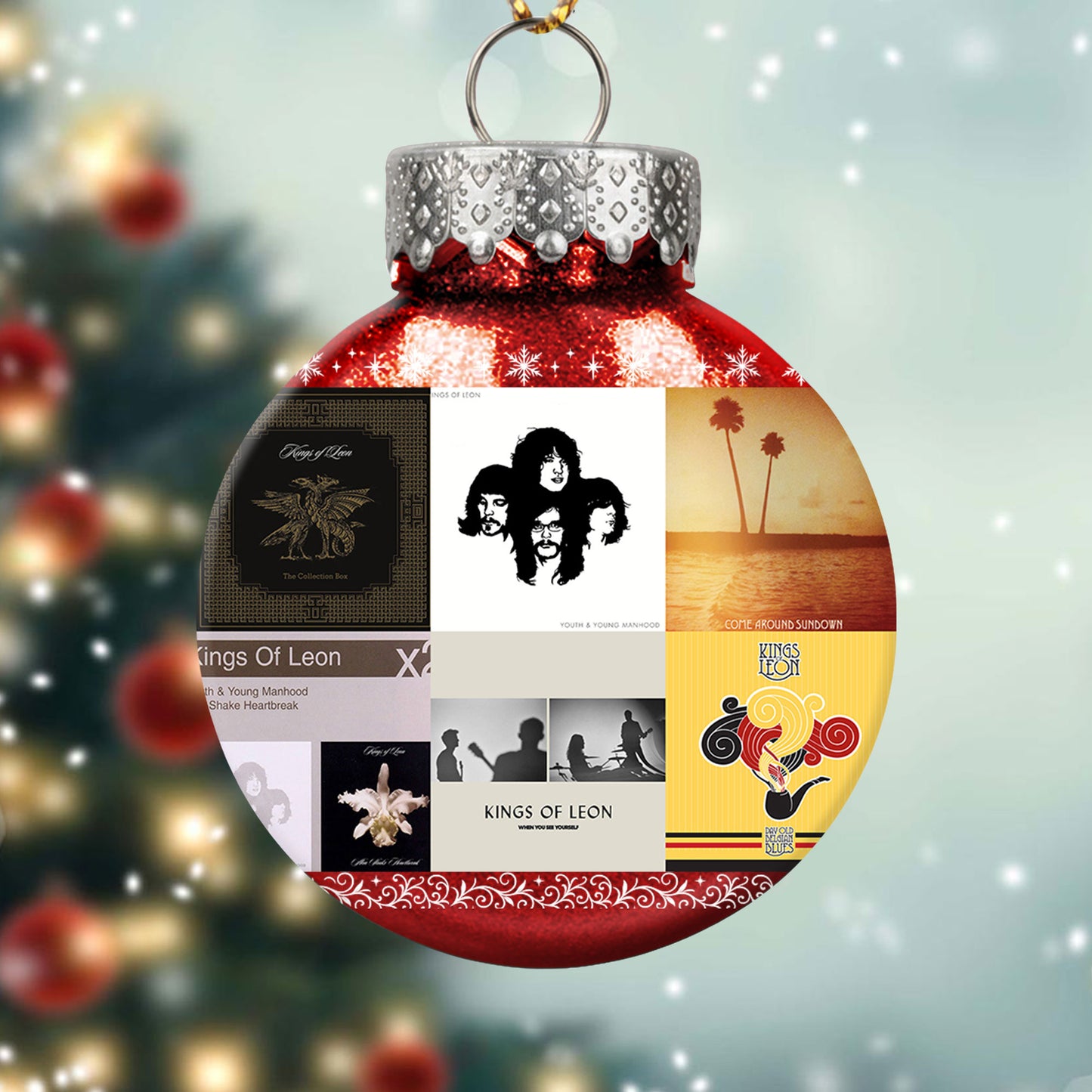 Kings of Leon Ball Ornament – Southern Rock Revival